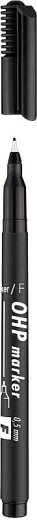 ICO OHP Marker Black F (0.5 mm)