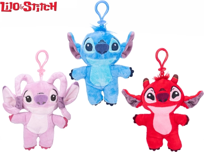 Plišasti obesek za ključe Lilo & Stitch 13 cm