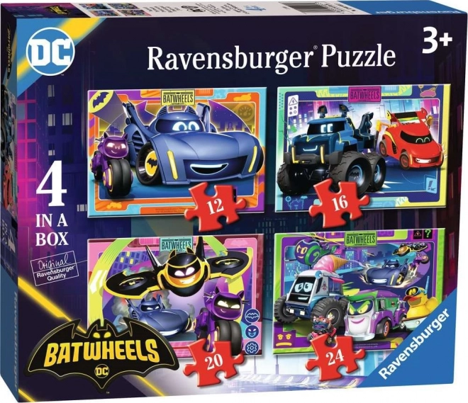 Sestavljanka Batkolesa od Ravensburgerja, 4v1