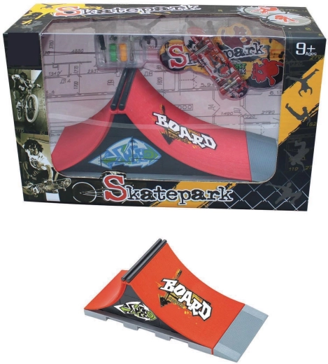 Skejtpark s rolko – 6 vrst