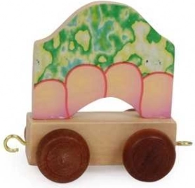 Small Foot abecedni vagonček – zmajevo telo