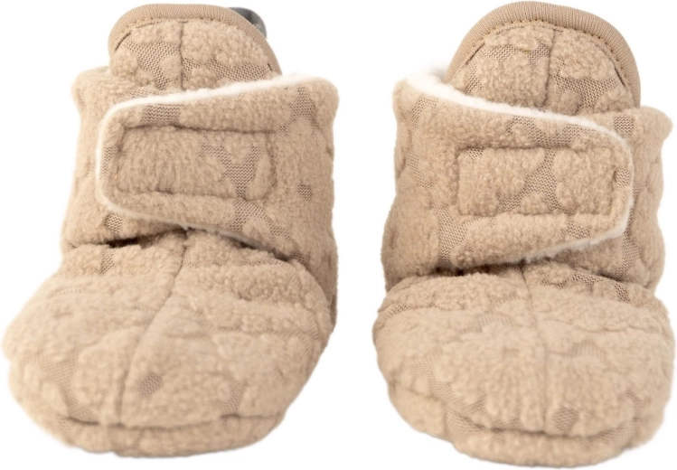 Lodger otroški copatki Slipper Folklore Fleece bež 3–6 mesecev