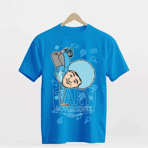 Tary Povoroznyk T-shirt cotton candy blue 152–158
