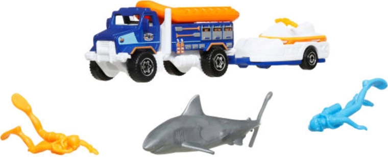 Matchbox Adventure MBX Ocean Rescue reševalna vozila in dodatki