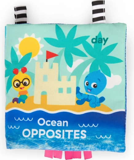 Baby Einstein mehka interaktivna knjiga Ocean Opposites od rojstva