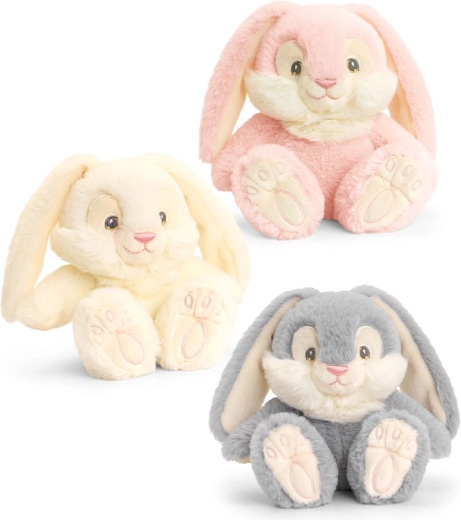 Plišasti zajček z zaplato 15 cm KEEL TOYS