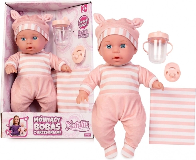 Govoreča punčka Natalia Dojenček 30 cm