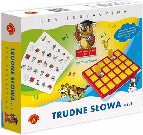 Težke besede 1 – logopedska igra