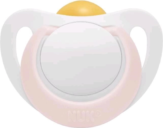 Lateksasta duda NUK Star 0–6 mesecev roza