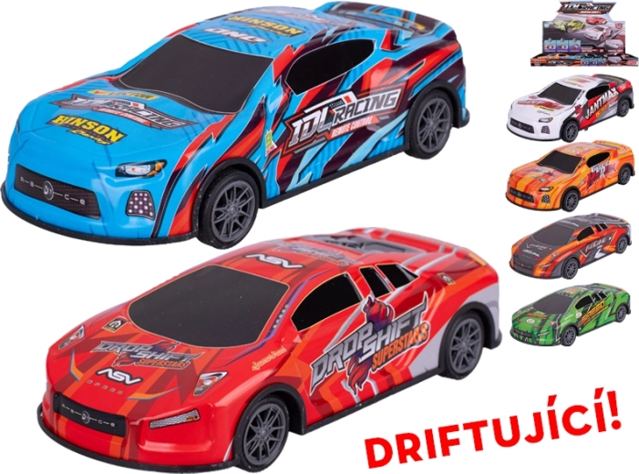 Drift avtomobil na vztrajnik 17,5 cm
