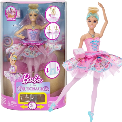 Barbie Hrestaček balerina Clara s spreminjajočim se krilom