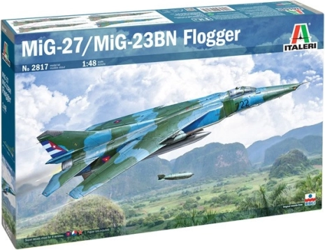 Plastični model MiG-27/MiG-23BN Flogger 1/48