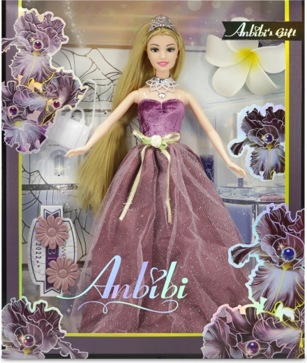Anbibi cvetlična punčka Raduška 28 cm