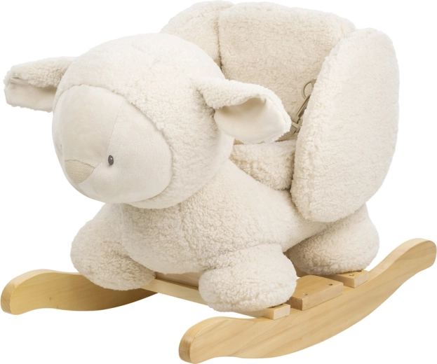 Nattou gugalnik Teddy – plišasta ovčka ecru