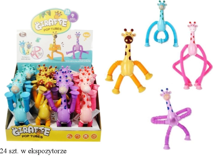 Spring Giraffe with Suction Cups