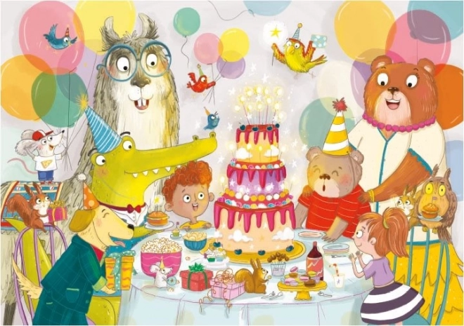 Sestavljanka CLEMENTONI Vse najboljše za rojstni dan! 30 kosov