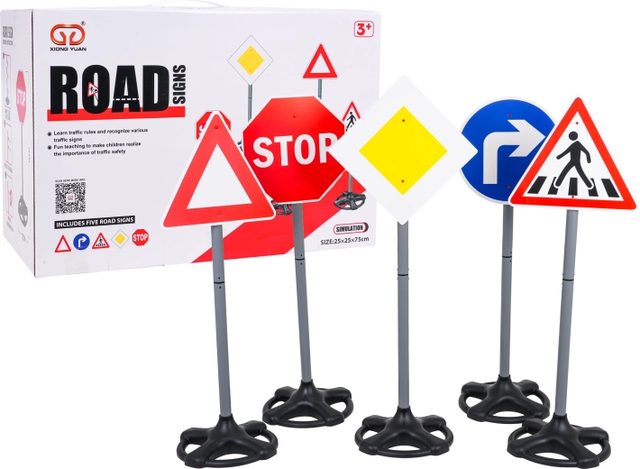 Mega set prometnih znakov za otroke