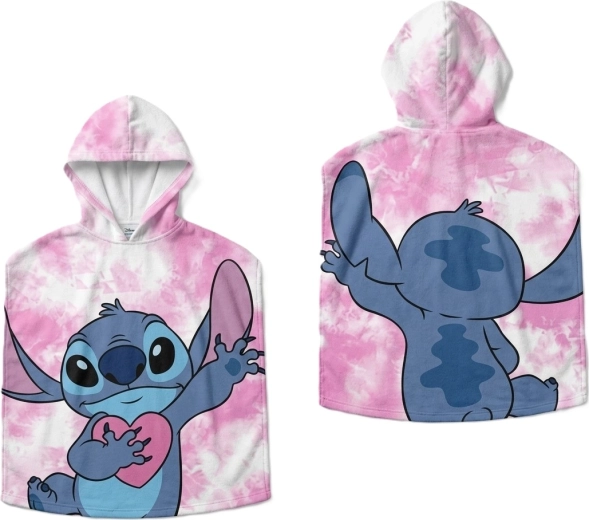 Otroški pončo s kapuco Disney Lilo in Stitch