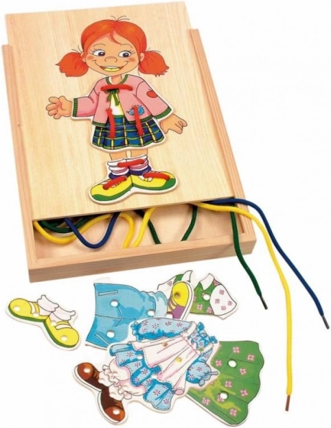 Igra z vezalkami Monika