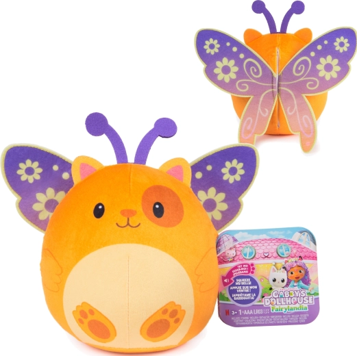 Interaktivna plišasta igrača Mačji hrček (Hamster Kitty) iz Gabbyjine čarobne hišice 14 cm