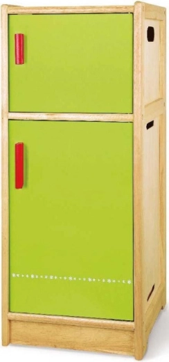 Leseni hladilnik Babu za otroško kuhinjico