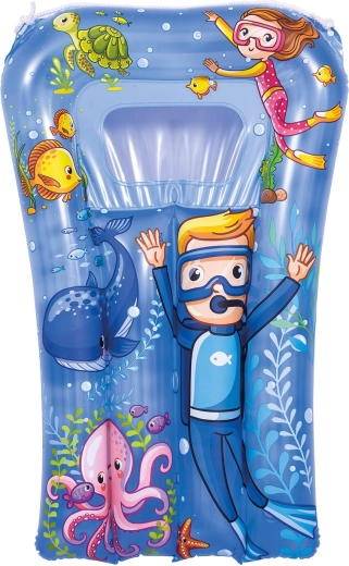 Napenljivo otroško ležišče z okencem 67 × 43 cm, mešanica barv