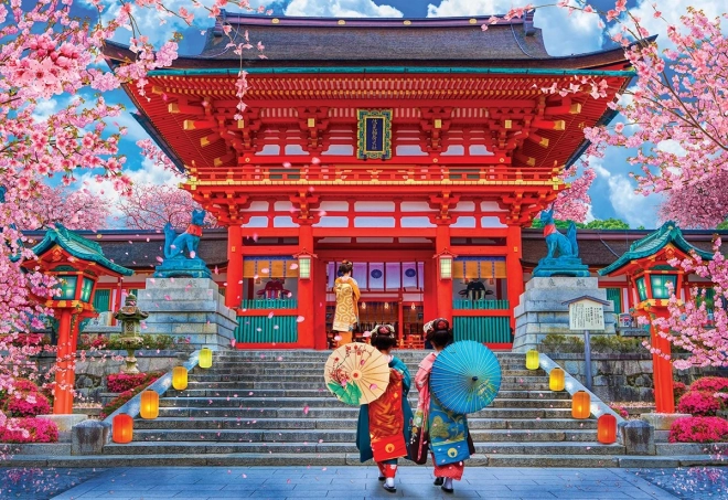 Sestavljanka Pomladna Sakura 1000 kosov EUROGRAPHICS