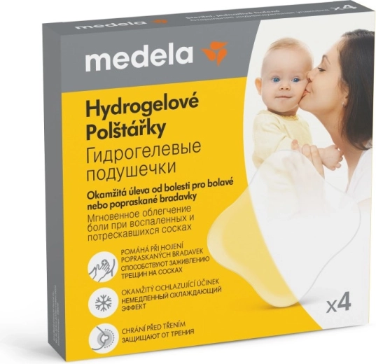 Hidrogelni blazinice za bradavice MEDELA 4 kos
