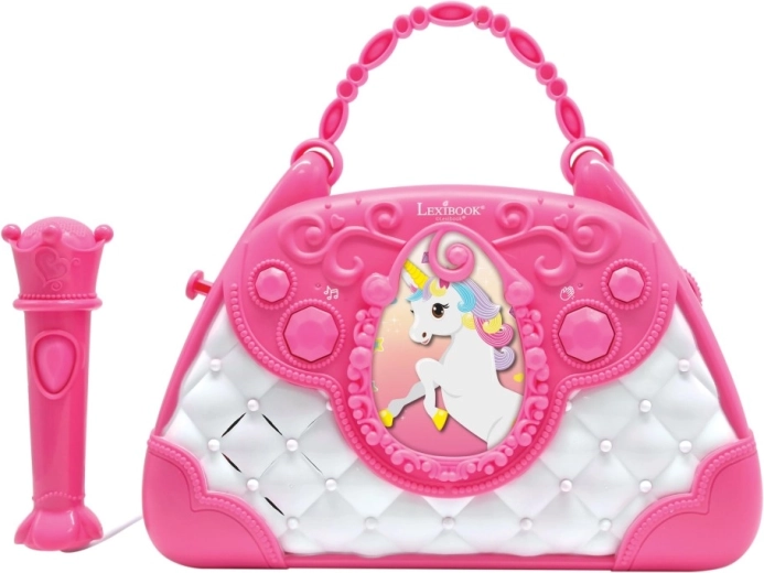 Lexibook otroška karaoke torbica z mikrofonom Samorog