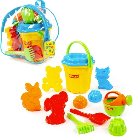 Komplet za pesek v nahrbtniku