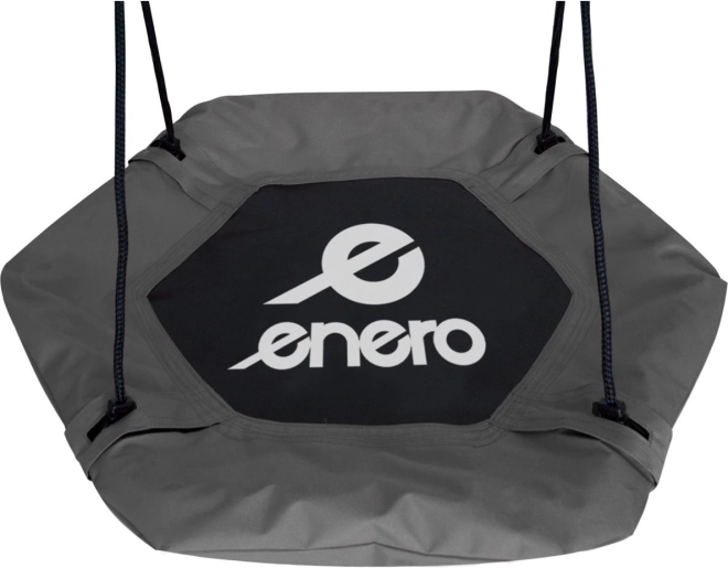 Šesterokotno gugalnica štorkljino gnezdo v sivi barvi