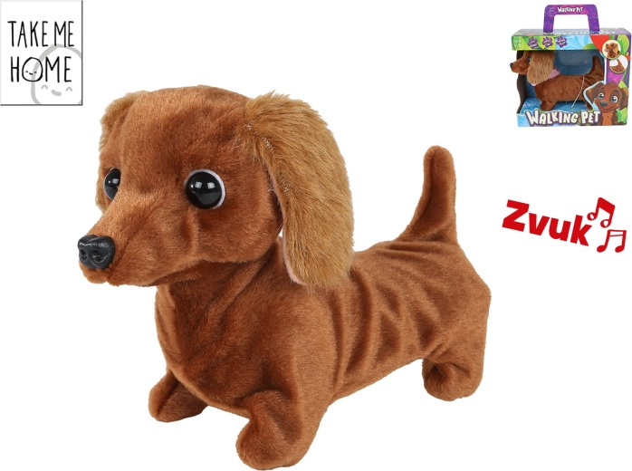 Plišasti jazbečar Take Me Home – interaktivna igrača za otroke