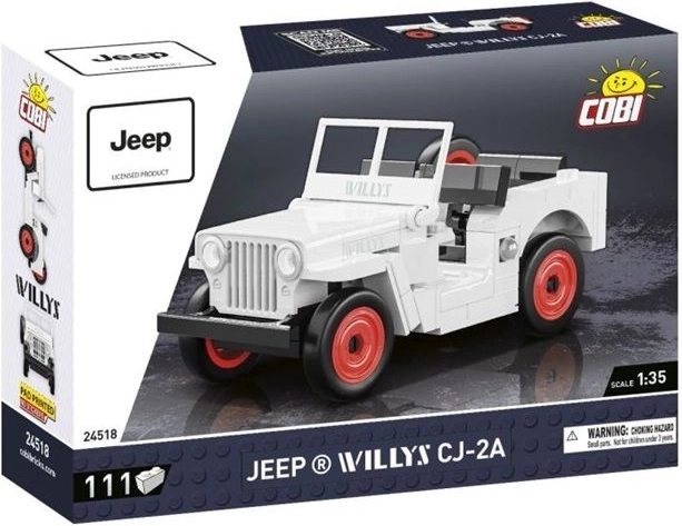 Cobi Youngtimer Jeep Willys CJ-2A sestavljanka 1:35 (111 kosov)