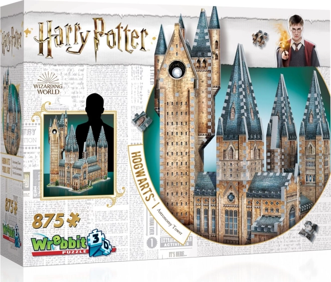 3D sestavljanka Harry Potter Bradavičarka: astronomski stolp, 875 kosov