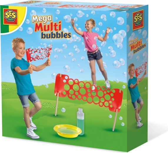 Mega multi pihalnik za milne mehurčke