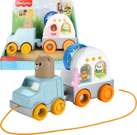 Fisher-Price vlečni izobraževalni kamper za dojenčke