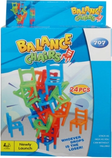 Balansirajoči stoli – spretnostna igra za otroke