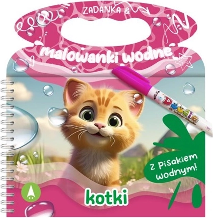 Naloge in vodne pobarvanke Mucek
