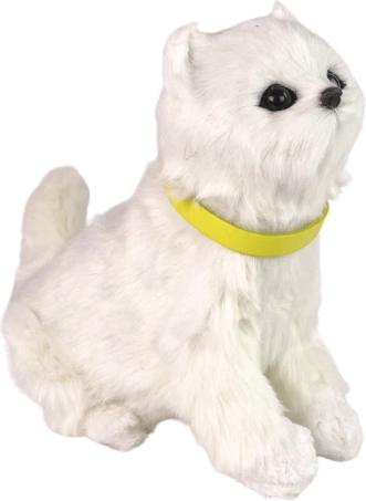 Interaktivni plišasti mucek – mijavka, premika glavo in rep