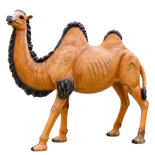 Decorative camel figure 106 × 30 × 106 cm - 1 piece
