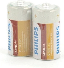 Cink-kloridna baterija Philips C R14 1,5 V