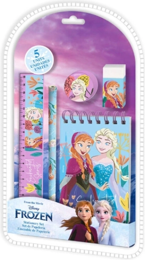Šolski komplet pisarniških potrebščin Frozen (Ledeno kraljestvo) 5 kosov