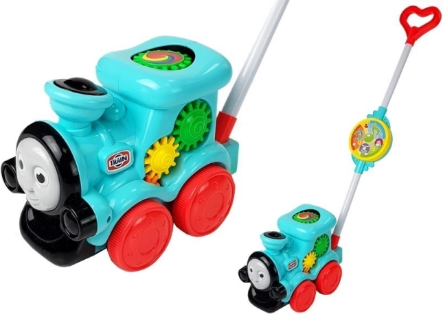 Gibalni vlakec z ročajem in zvoki