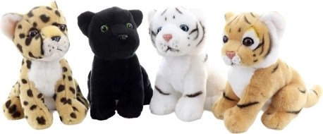 Eco-friendly plush wild baby animal 15 cm - 1 piece