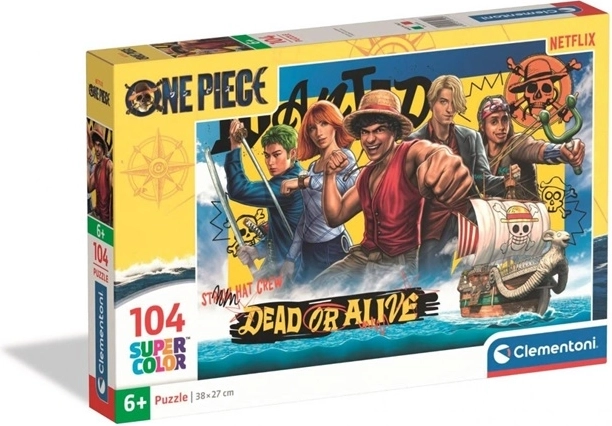 Clementoni sestavljanka One Piece Netflix 104 kosov Super Color