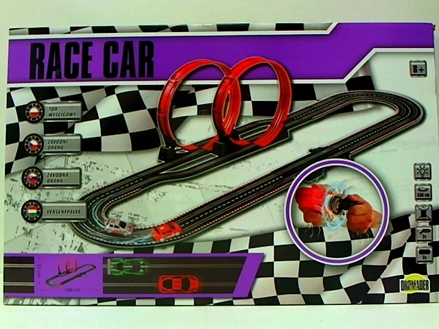 Avtodirka Race Car z ročnim pogonom, 530 cm