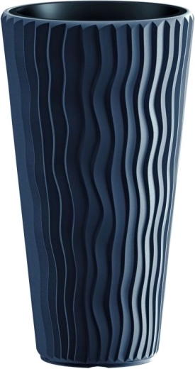 Lonec za rože Sandy Slim antracit z vložkom 22 l