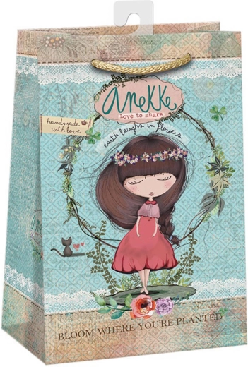 Darilna papirnata vrečka Argus Anekke 10 × 16 × 6 cm - 1 kos