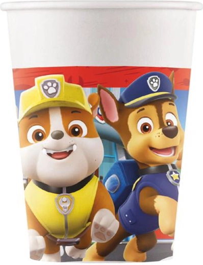 Papirnati kozarčki PAW PATROL 200 ml, 8 kos