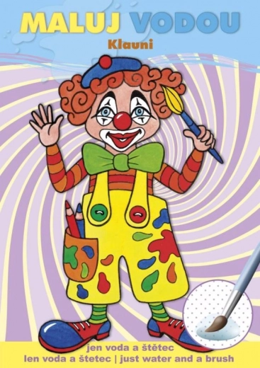 Vodno barvanje A5 - Klovni